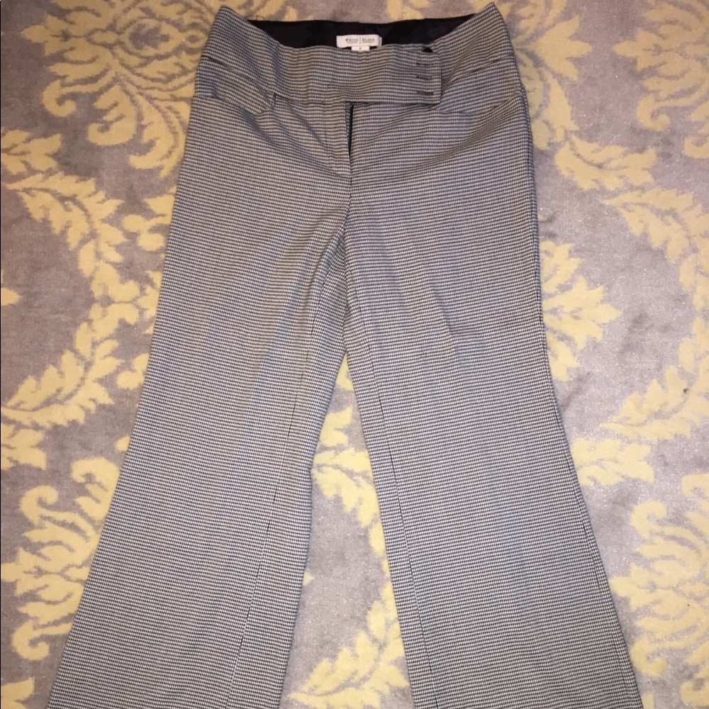 White House Black Market Houndstooth Dress Pants